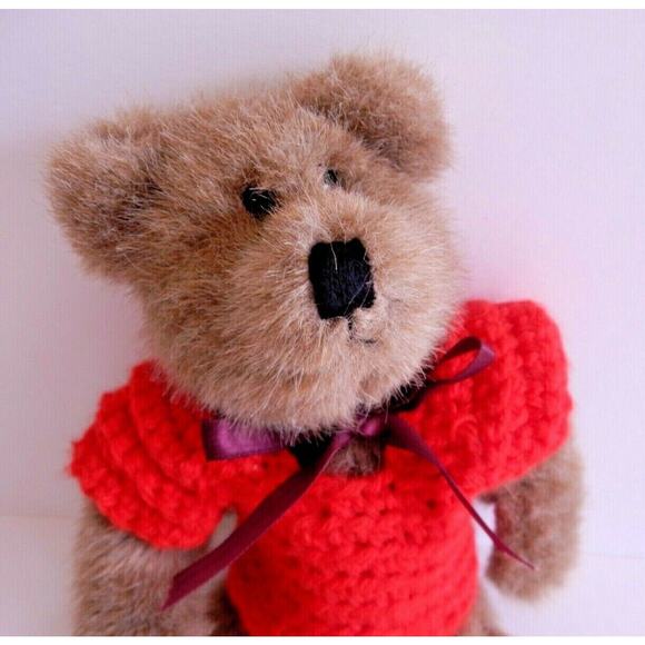 Vintage BOYDS Teddy Bear Plush 15" J.B. Bean Series Brown 1985-1997 - Picture 7 of 9